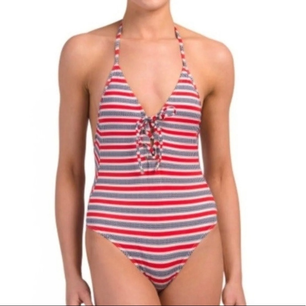 NWT Cikada Patriotic Americana Swimsuit